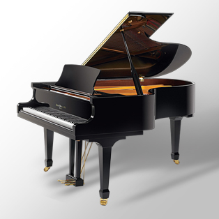 The Hallet Davis HS170 grand piano