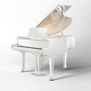 The Hallet Davis HS160 grand piano